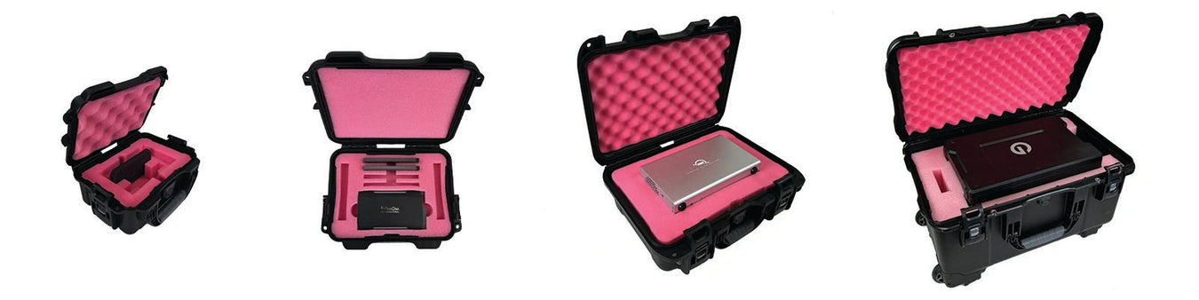 Cases for External Hard Drives, SSD's, and RAID's (e.g. LaCie, OWC, SanDisk Professional)