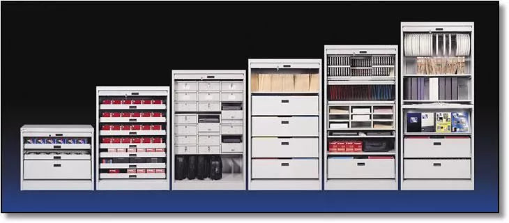 LTO and Hard Drive Multi Media Cabinet 72" (with 12 Shelves)