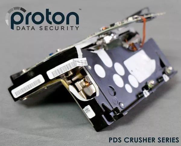 Proton PDS-100 Hard Drive Crusher (electrically and/or manually powered)