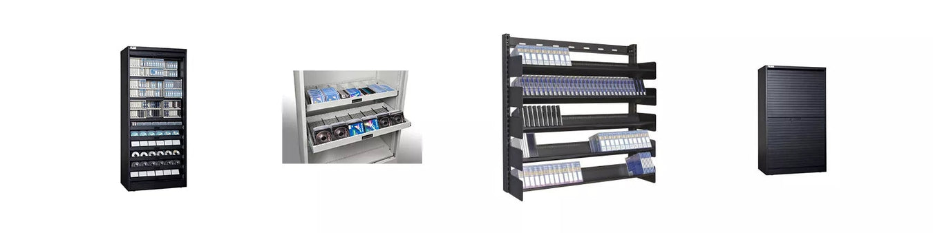 Media Racks and Cabinets