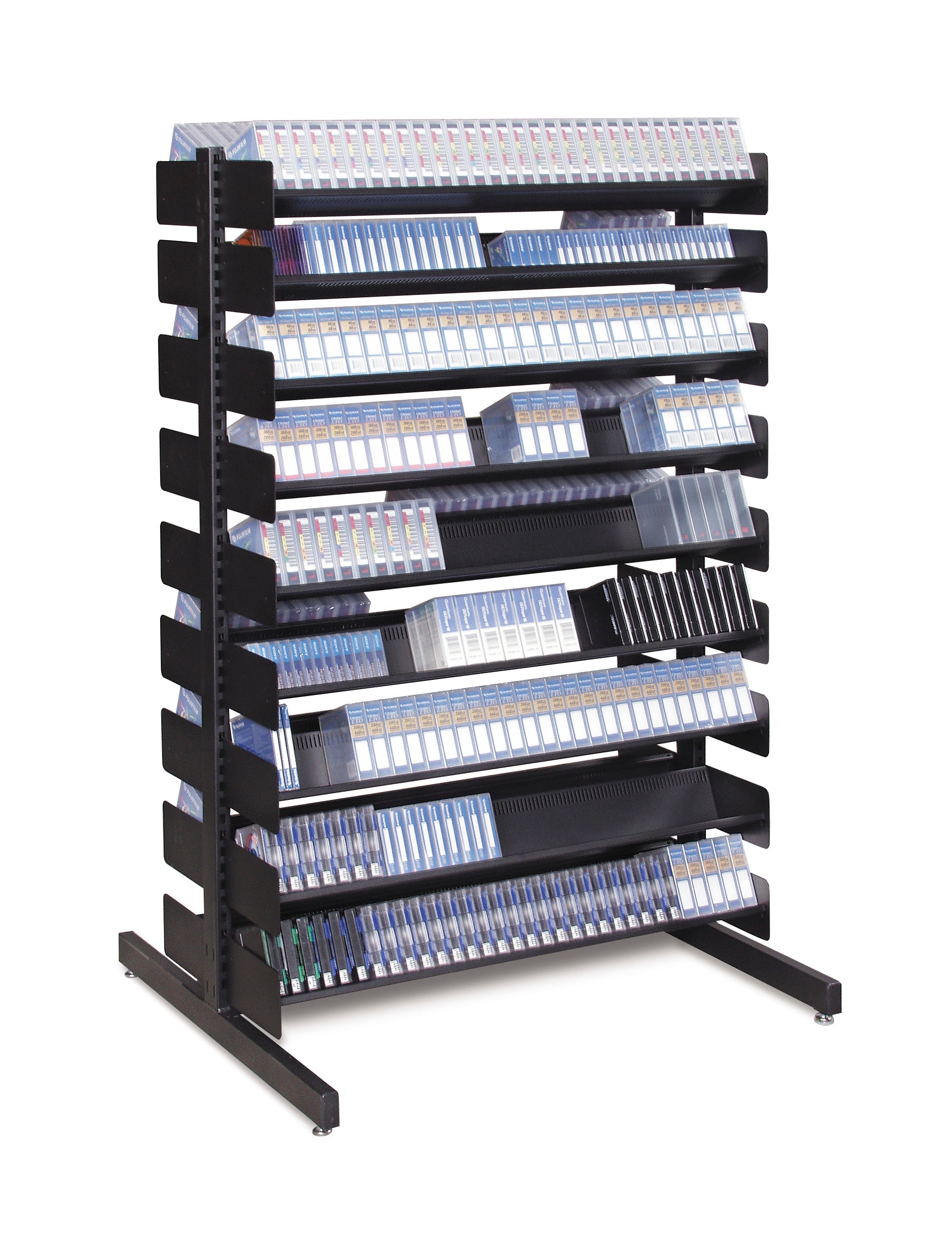 double sided LTO storage rack