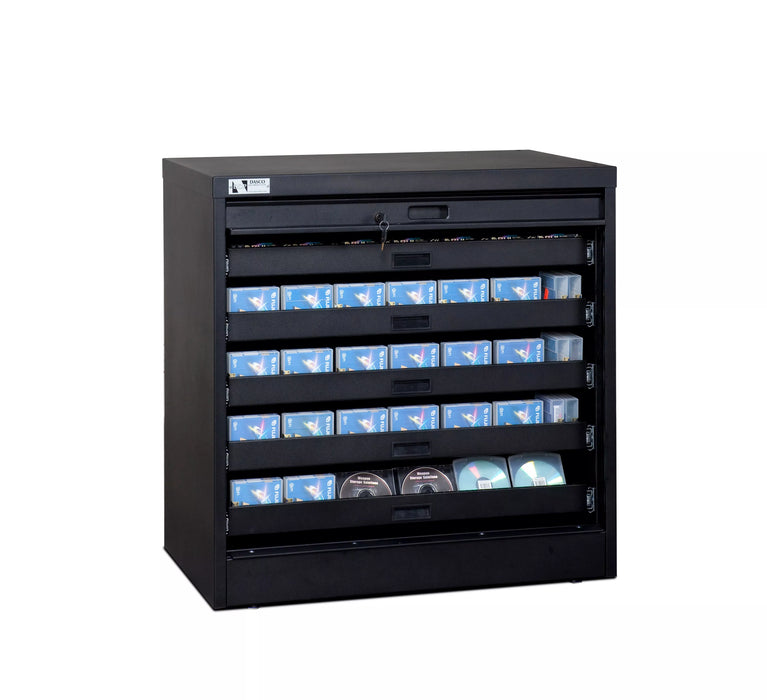 LTO and Hard Drive Multi Media Cabinet 36" (with 5 Shelves)
