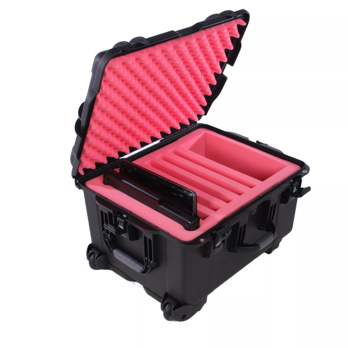 Waterproof, Anti-Static Laptop Case (wheeled) - 6 Capacity